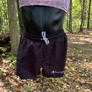Champion Black Athletic Kids Shorts